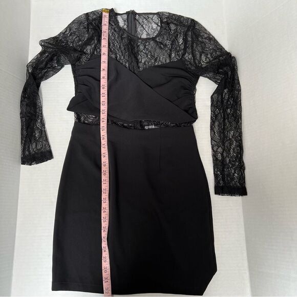 NWOT Revolve x About Us Mady Dress in Black | Size M - Picture 11 of 11